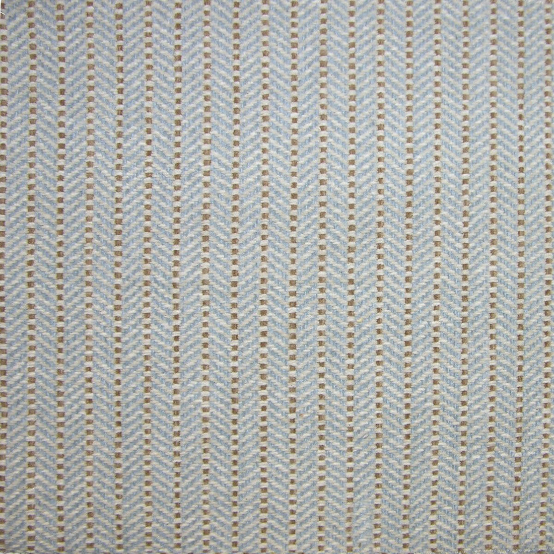 Cadogan Stripe fabric in blue tan color - pattern number LW 00012945 - by Scalamandre in the Old World Weavers collection