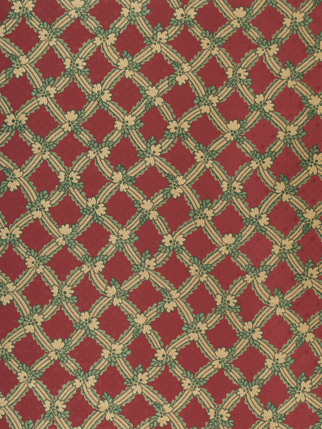 Cannage Tiepolo fabric in red color - pattern number M0 00051397 - by Scalamandre in the Old World Weavers collection