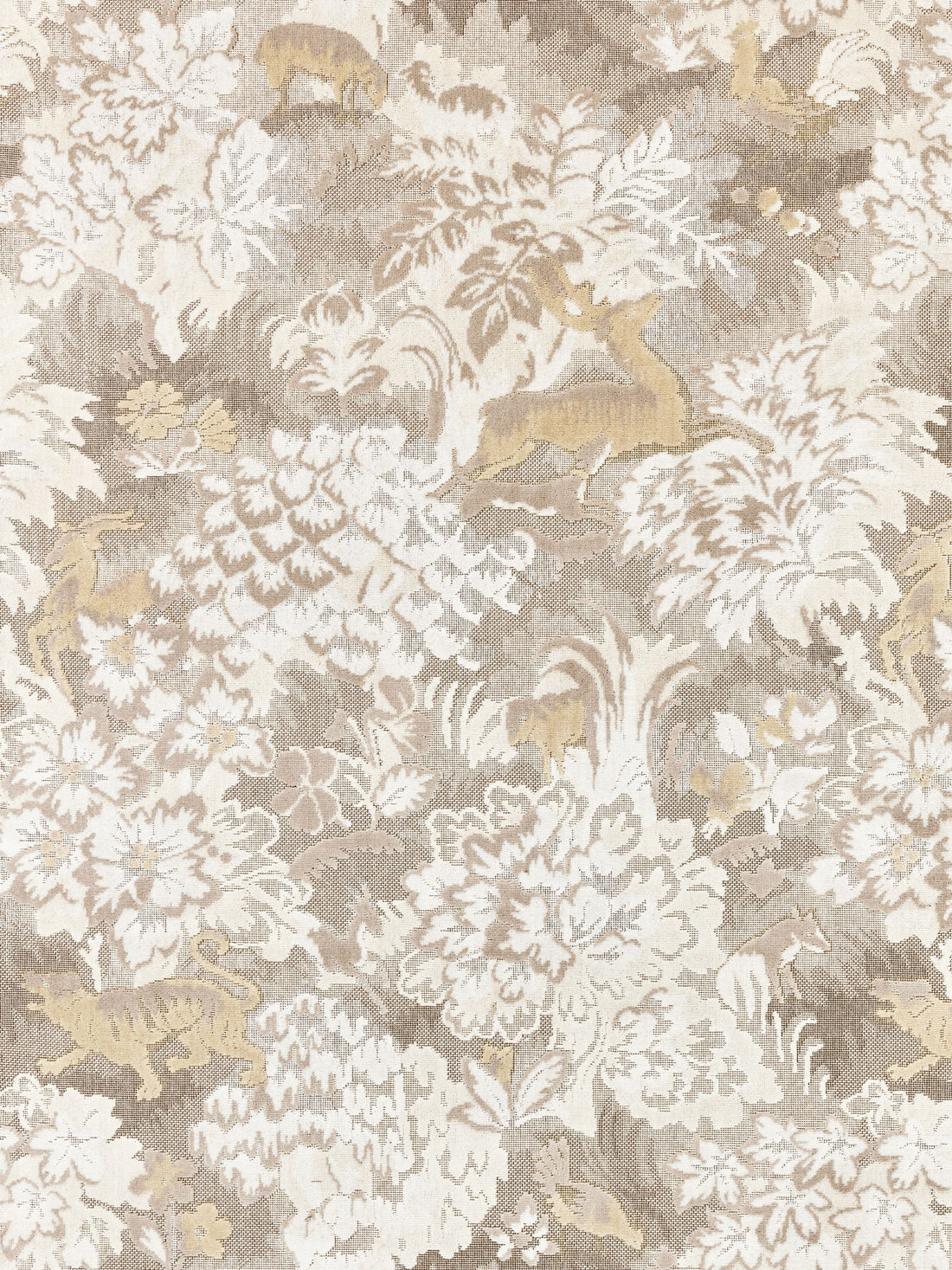 Tails Tale fabric in travertine color - pattern number M1 00030264 - by Scalamandre in the Old World Weavers collection