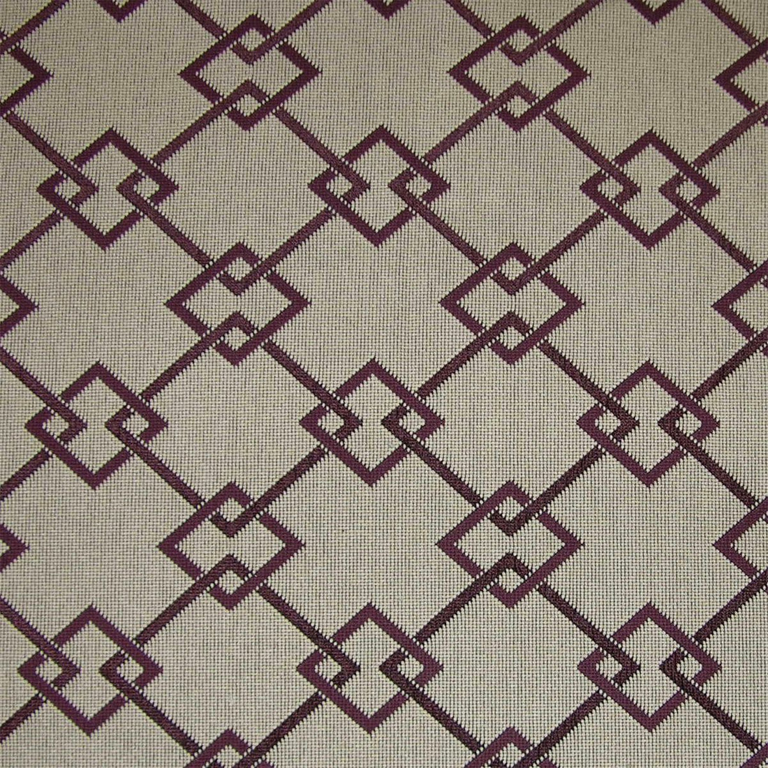 Diamonds fabric in plum color - pattern number M8 00039408 - by Scalamandre in the Old World Weavers collection