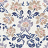 MasterPiece A fabric in blue daisy color - pattern number  - by Europatex in the MasterPiece collection