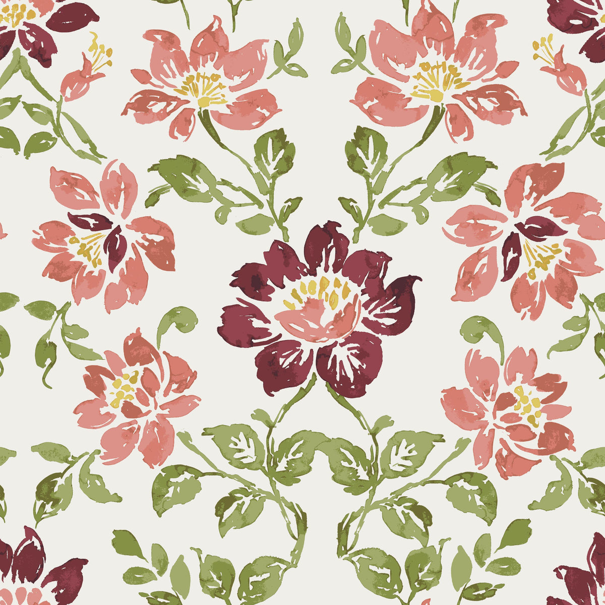 MasterPiece A fabric in red color - pattern number  - by Europatex in the MasterPiece collection