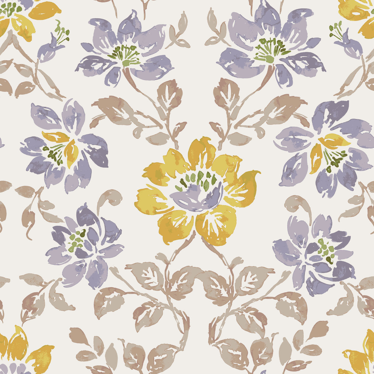 MasterPiece A fabric in violet color - pattern number  - by Europatex in the MasterPiece collection