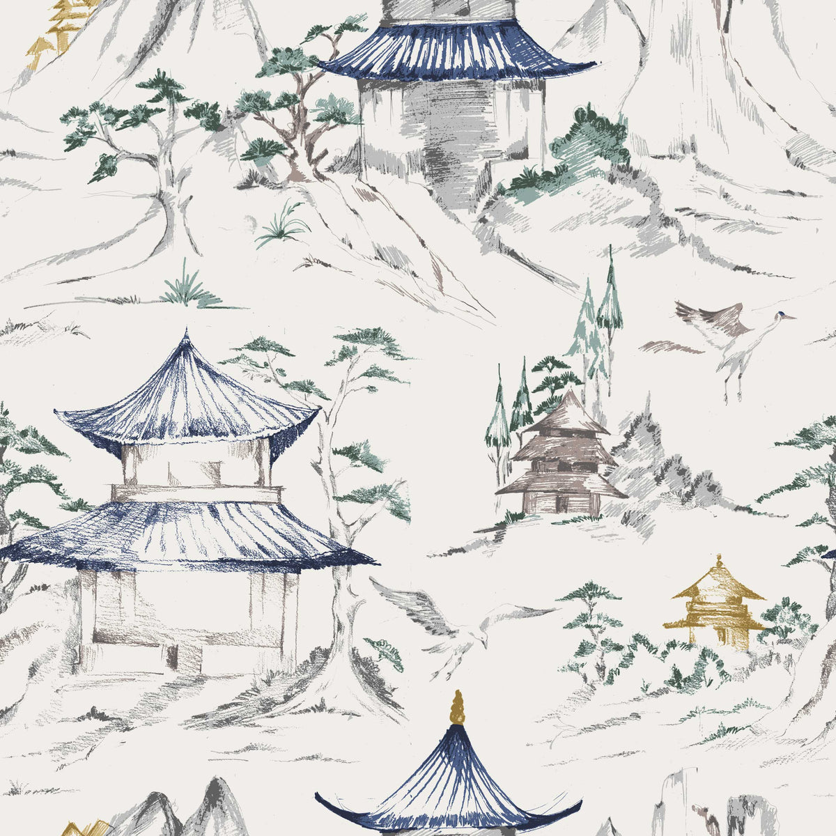 MasterPiece B fabric in oasis color - pattern number 4582 - by Europatex in the MasterPiece collection