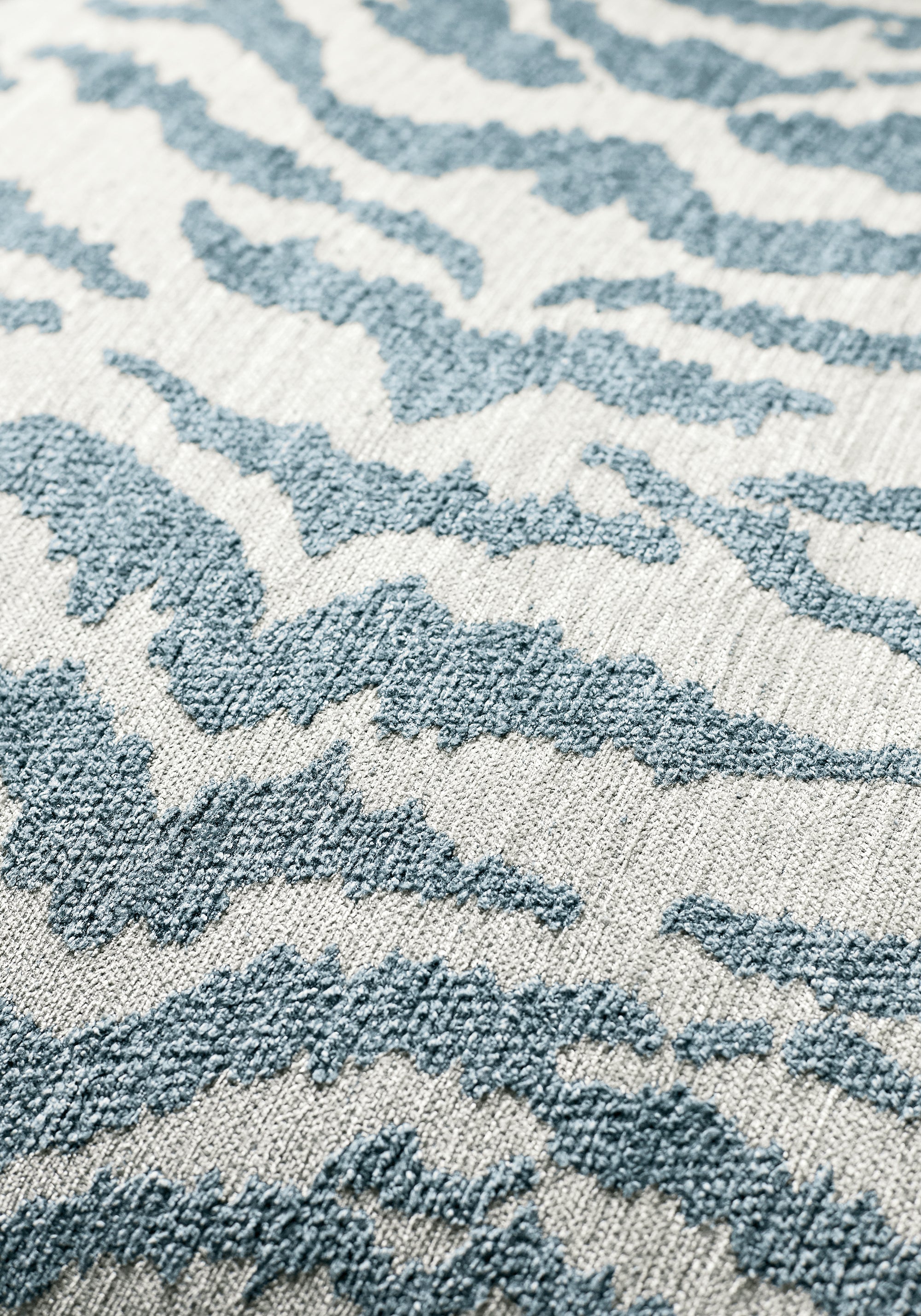 Detailed Aja woven fabric in mineral color - pattern number W80448 by Thibaut in the Woven Resource Vol 10 Menagerie collection