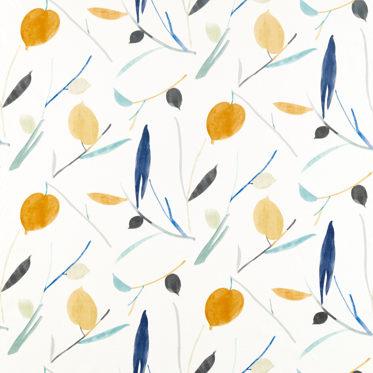Oxalis fabric in papaya honey color - pattern number NABS120781.SCN.0 - by Scion in the Scion collection
