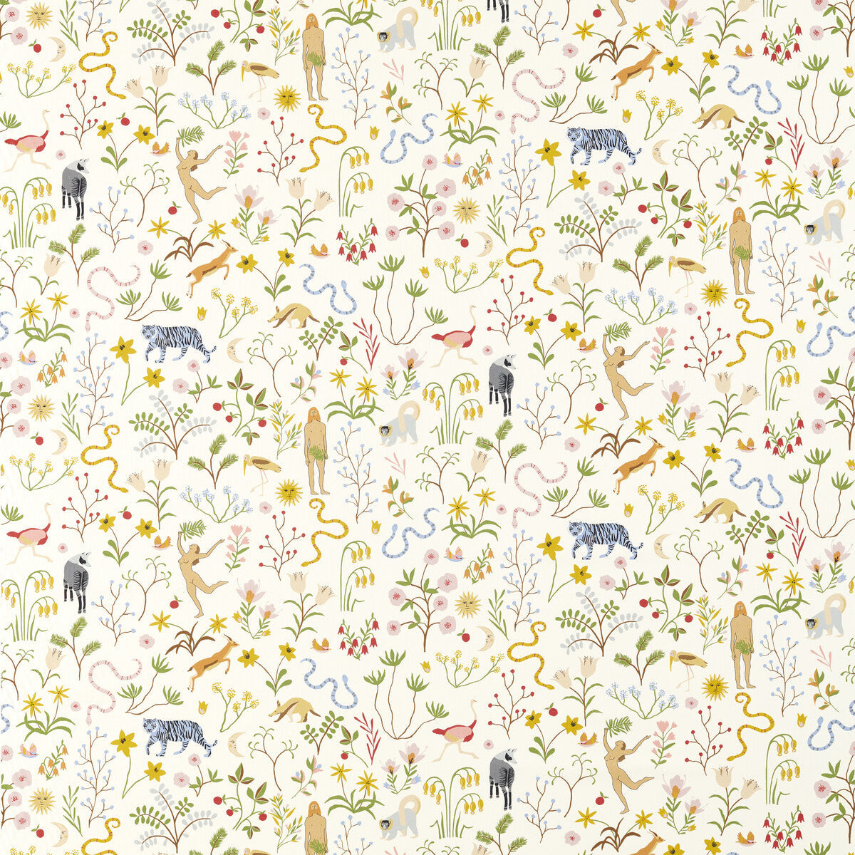 Garden fabric in of color - pattern number NART121028.SCN.0 - by Scion in the Scion collection