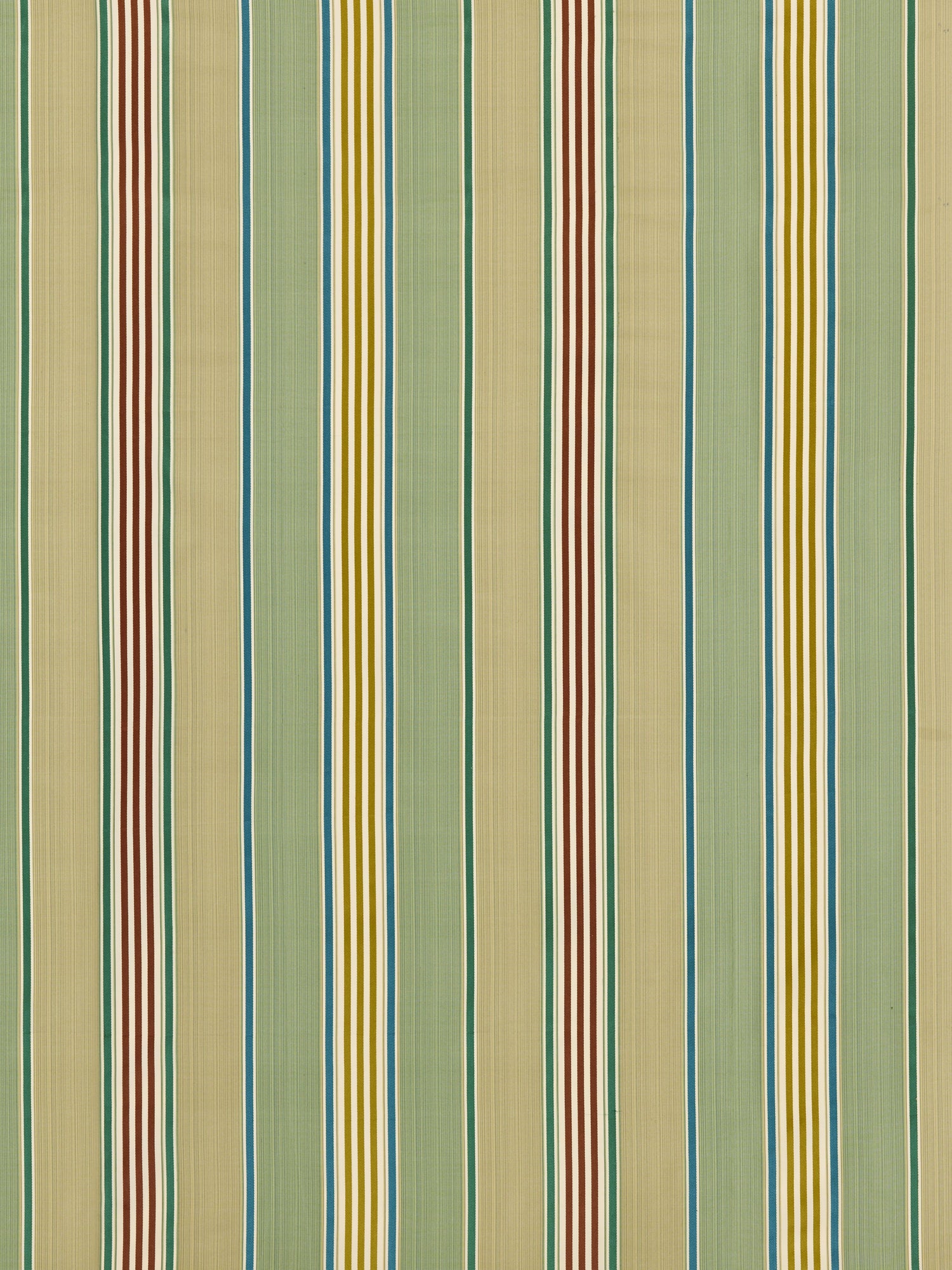 Charlotte Stripe fabric in moss color - pattern number ND 00016130 - by Scalamandre in the Old World Weavers collection