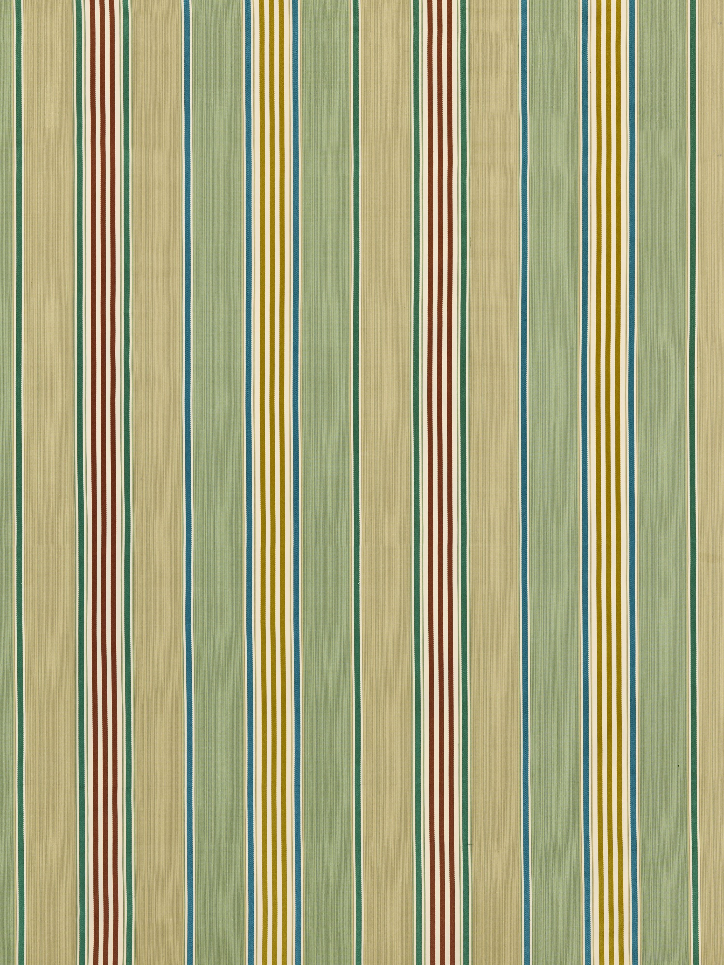 Charlotte Stripe fabric in moss color - pattern number ND 00016130 - by Scalamandre in the Old World Weavers collection