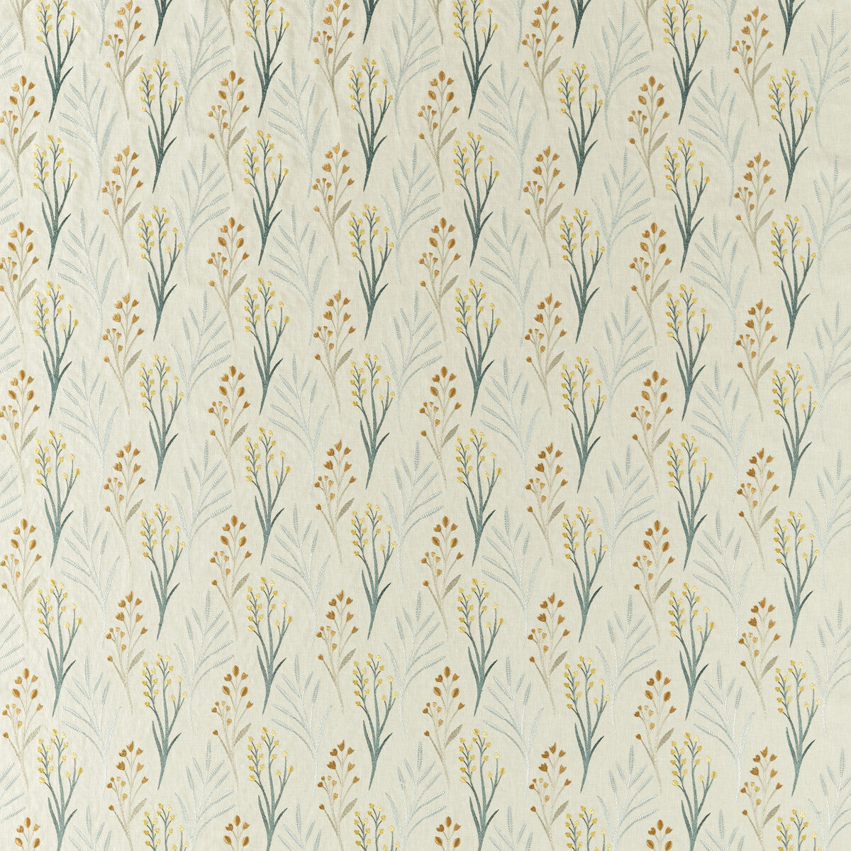 Kinniya fabric in amber color - pattern number NESF133209.SCN.0 - by Scion in the Scion collection