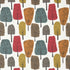 Cedar fabric in tangerine sulphur chilli color - pattern number NFIK120356.SCN.0 - by Scion in the Scion collection