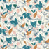 Akira fabric in ginger teal olive color - pattern number NJAP120751.SCN.0 - by Scion in the Scion collection