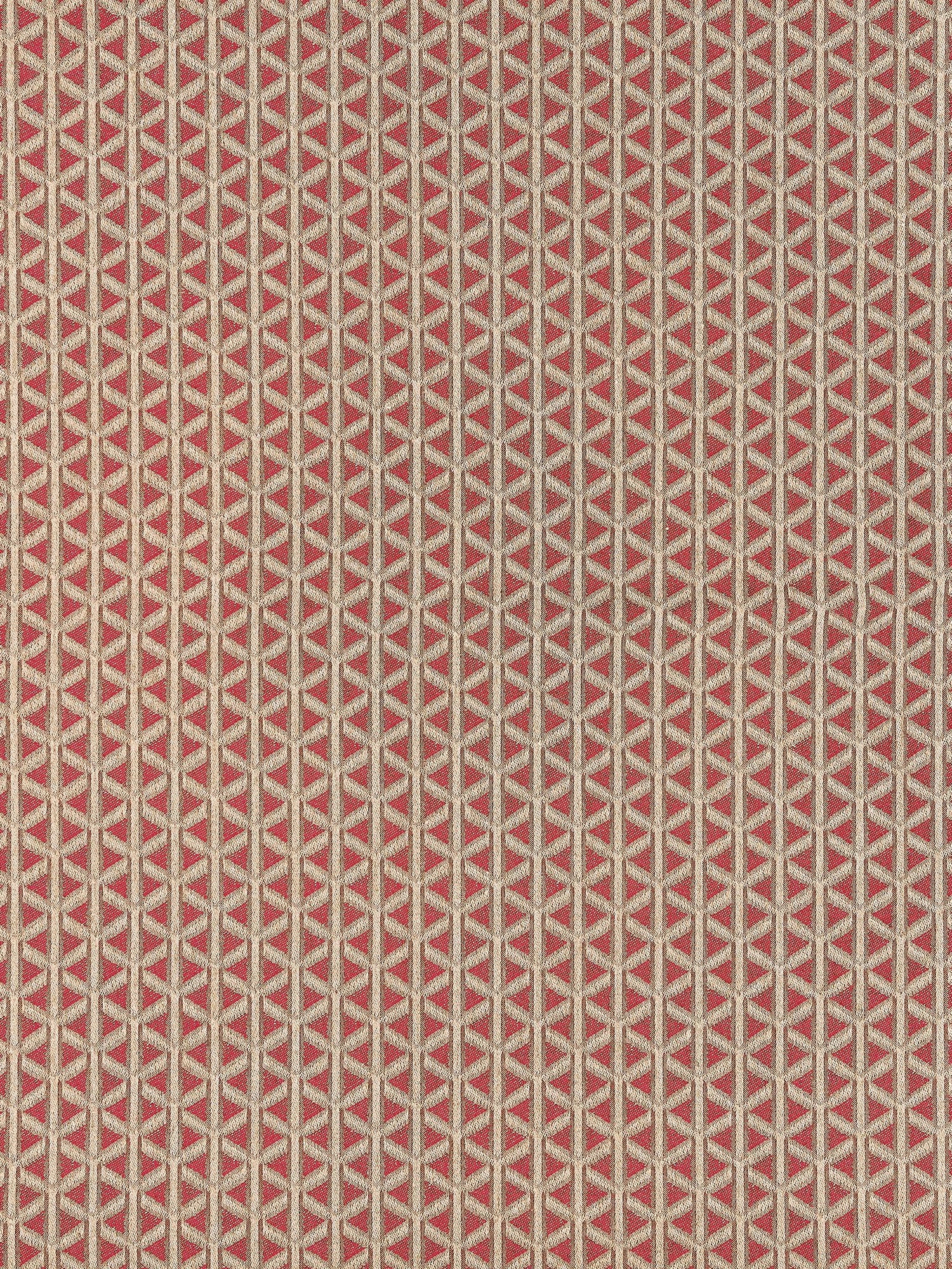 Cross Channel fabric in rouge color - pattern number NK 0005CROS - by Scalamandre in the Old World Weavers collection