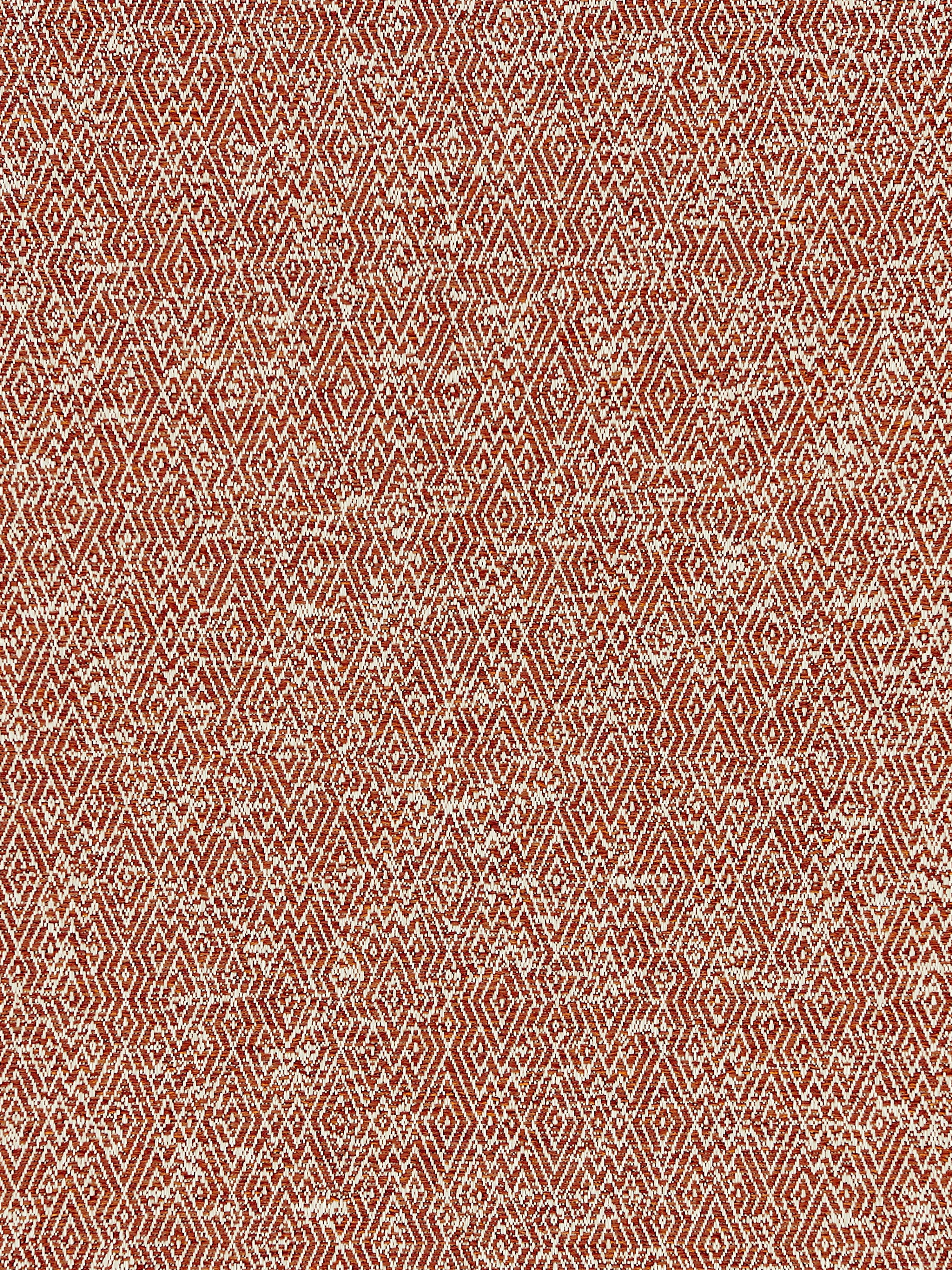 La Caleta fabric in brick color - pattern number NK 0030CALE - by Scalamandre in the Old World Weavers collection