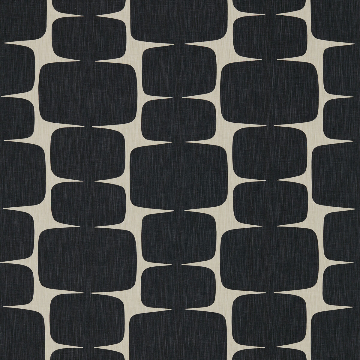 Lohko fabric in liquorice hemp color - pattern number NLOH120487.SCN.0 - by Scion in the Scion collection