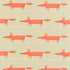 Mr Fox fabric in orange tan color - pattern number NMEL120071.SCN.0 - by Scion in the Scion collection