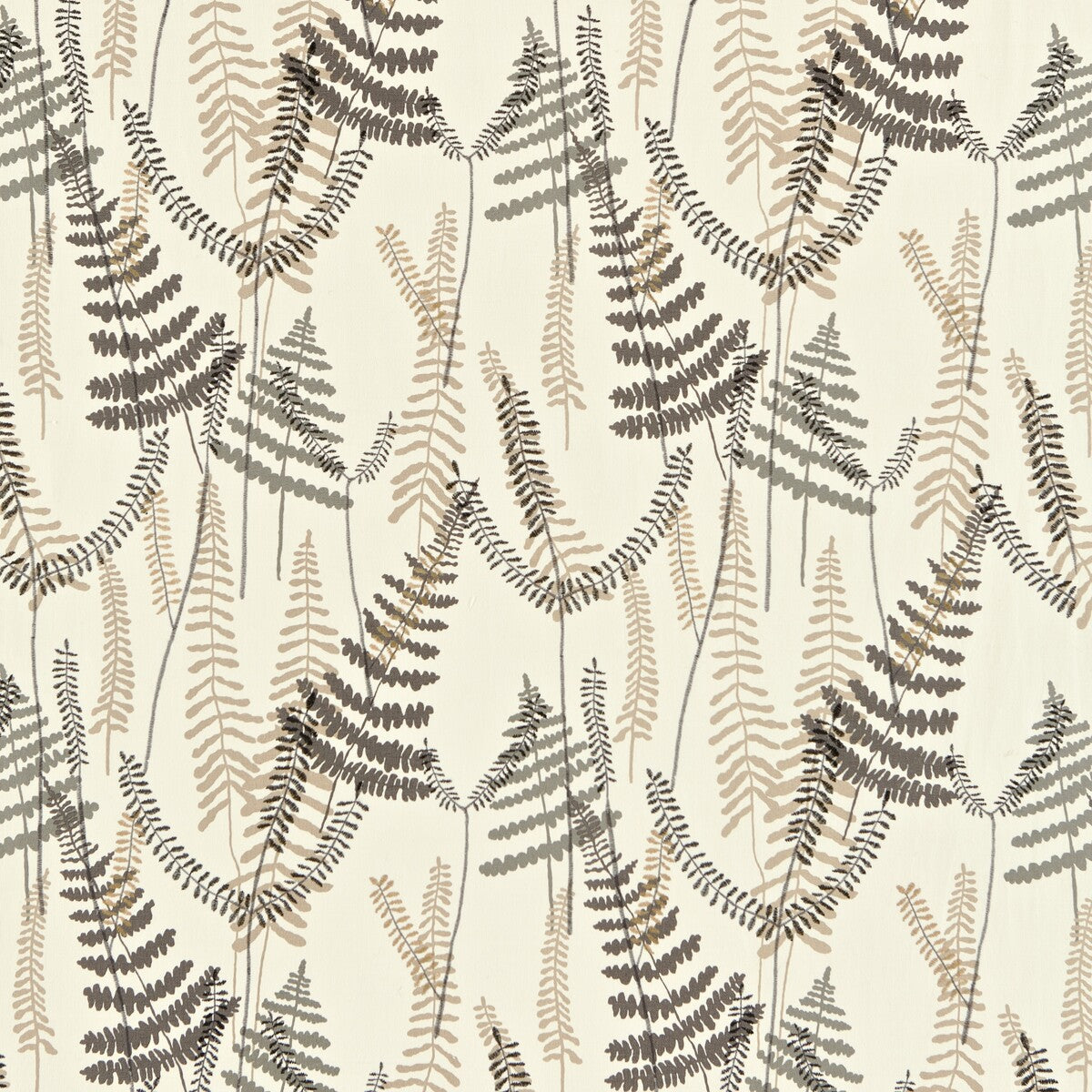 Athyrium fabric in brown color - pattern number NMEL130353.SCN.0 - by Scion in the Scion collection