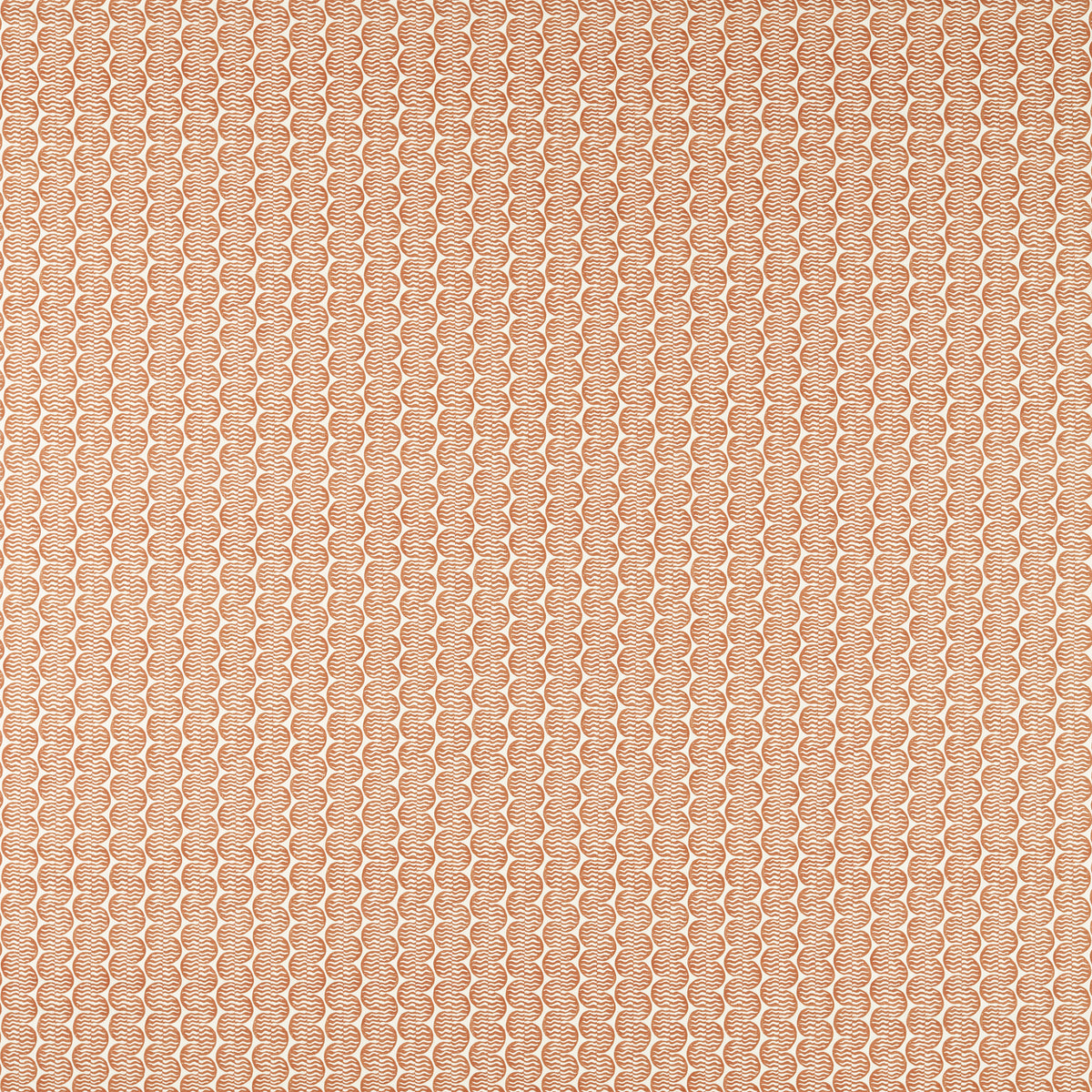 Raft Stripe fabric in Rust color - pattern number NSCD121325.SCN.0 - by Scion in the Oakham collection