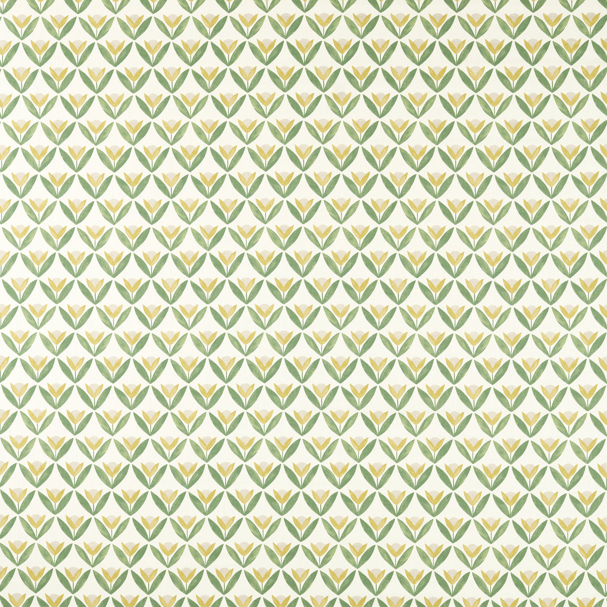 Tulip Trellis fabric in Honey color - pattern number NSCD121330.SCN.0 - by Scion in the Oakham collection
