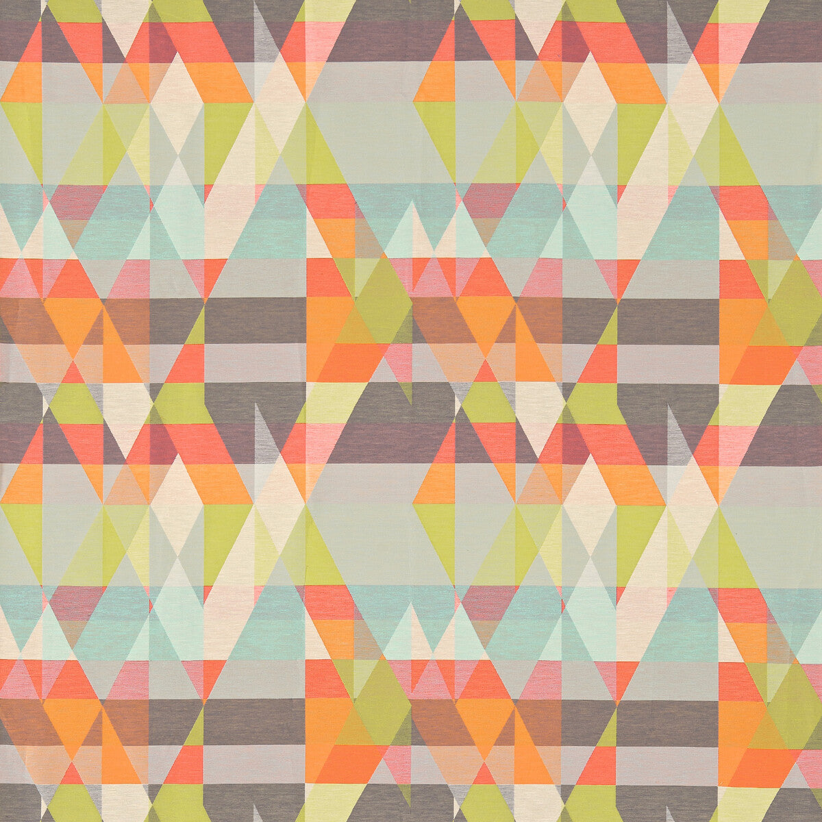 Axis fabric in tangerine citrus color - pattern number NSCN131141.SCN.0 - by Scion in the Scion collection