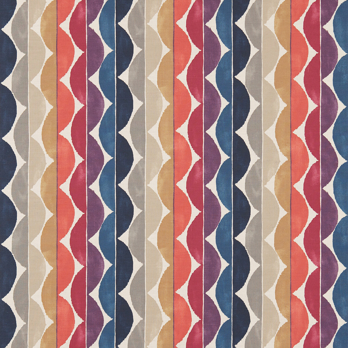 Yoki fabric in fig amber indigo color - pattern number NSPI120309.SCN.0 - by Scion in the Scion collection