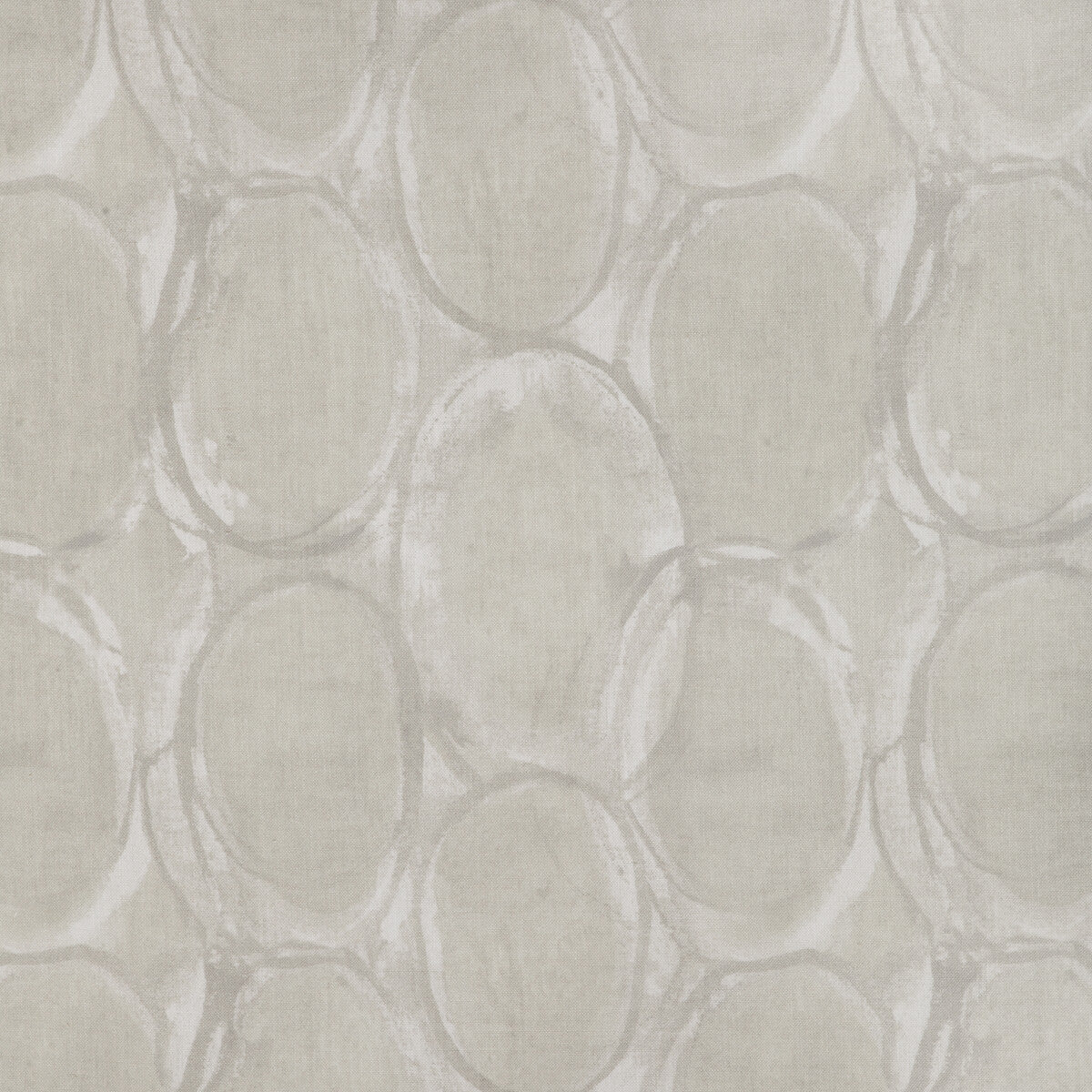 Ovalos fabric in pewter color - pattern number OVALOS.11.0 - by Kravet Basics in the Modern Gallery collection