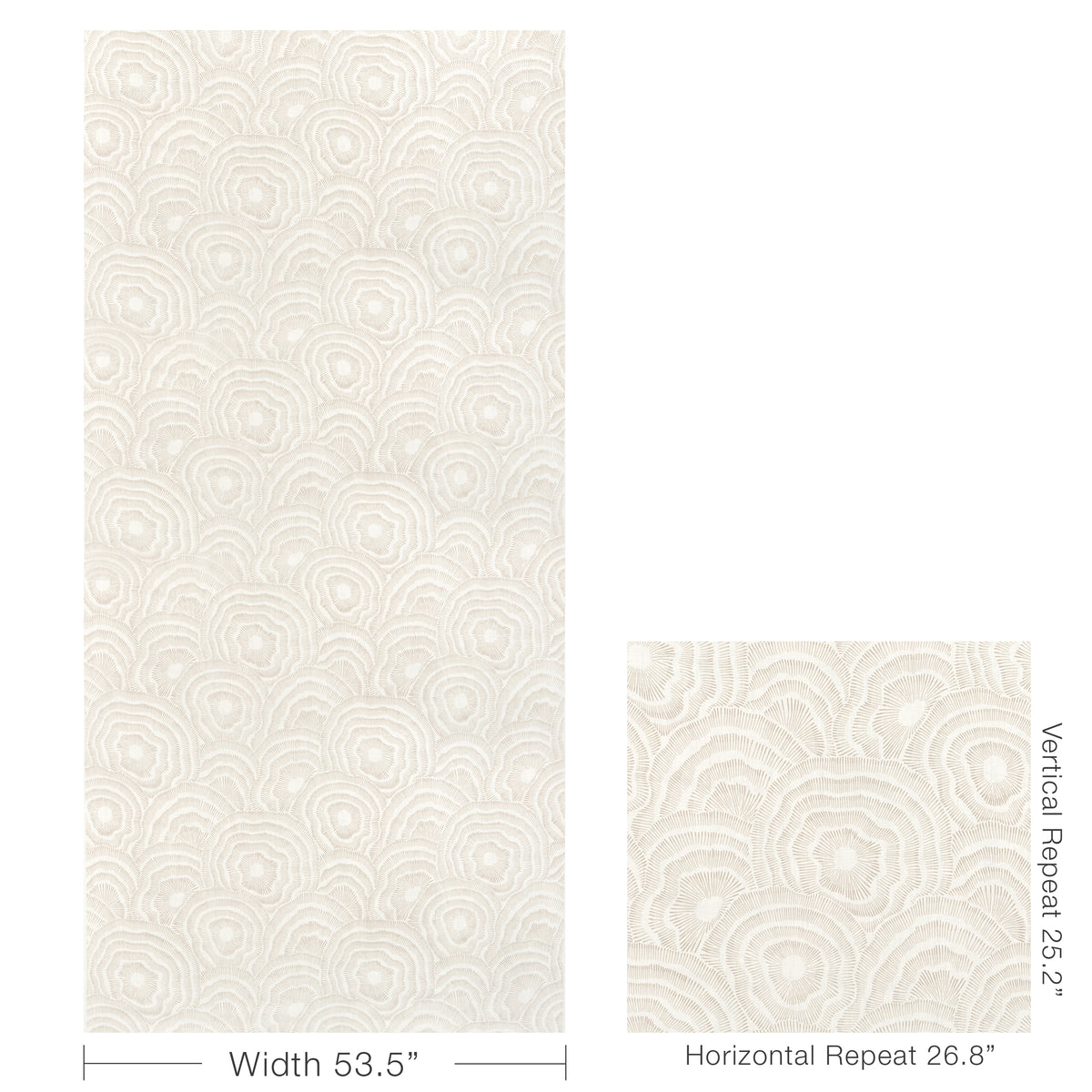 Panache fabric in Natural color - pattern number PANACHE.16.0 - by Kravet Couture in the Corey Damen Jenkins Trad Nouveau II collection