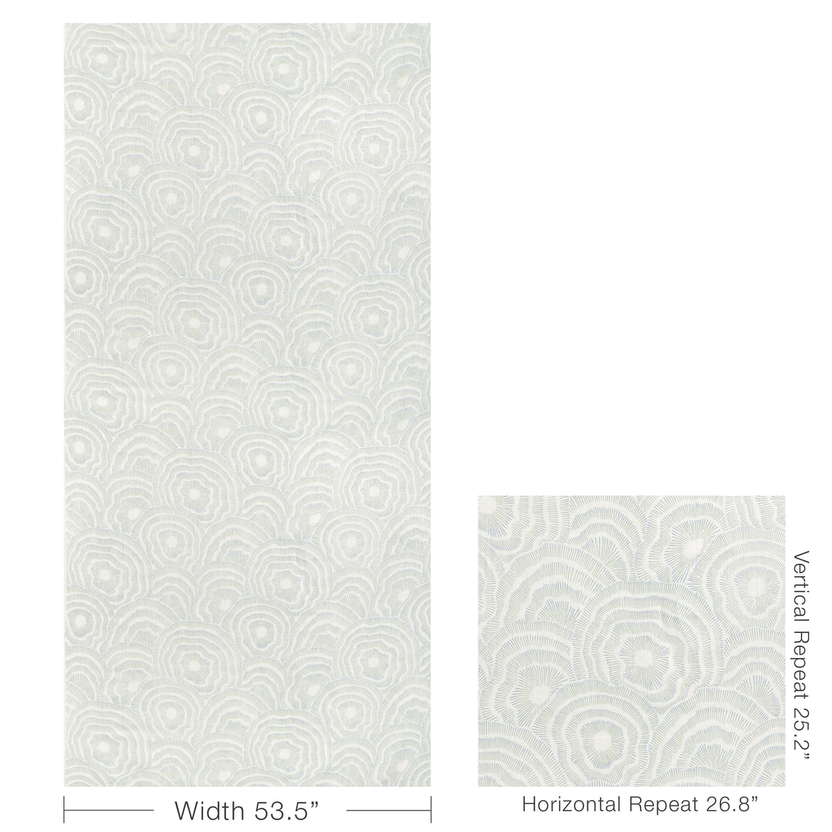 Panache fabric in Seafoam color - pattern number PANACHE.315.0 - by Kravet Couture in the Corey Damen Jenkins Trad Nouveau II collection