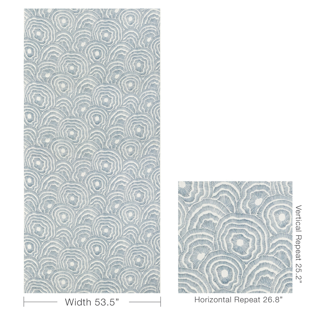 Panache fabric in Indigo color - pattern number PANACHE.51.0 - by Kravet Couture in the Corey Damen Jenkins Trad Nouveau II collection