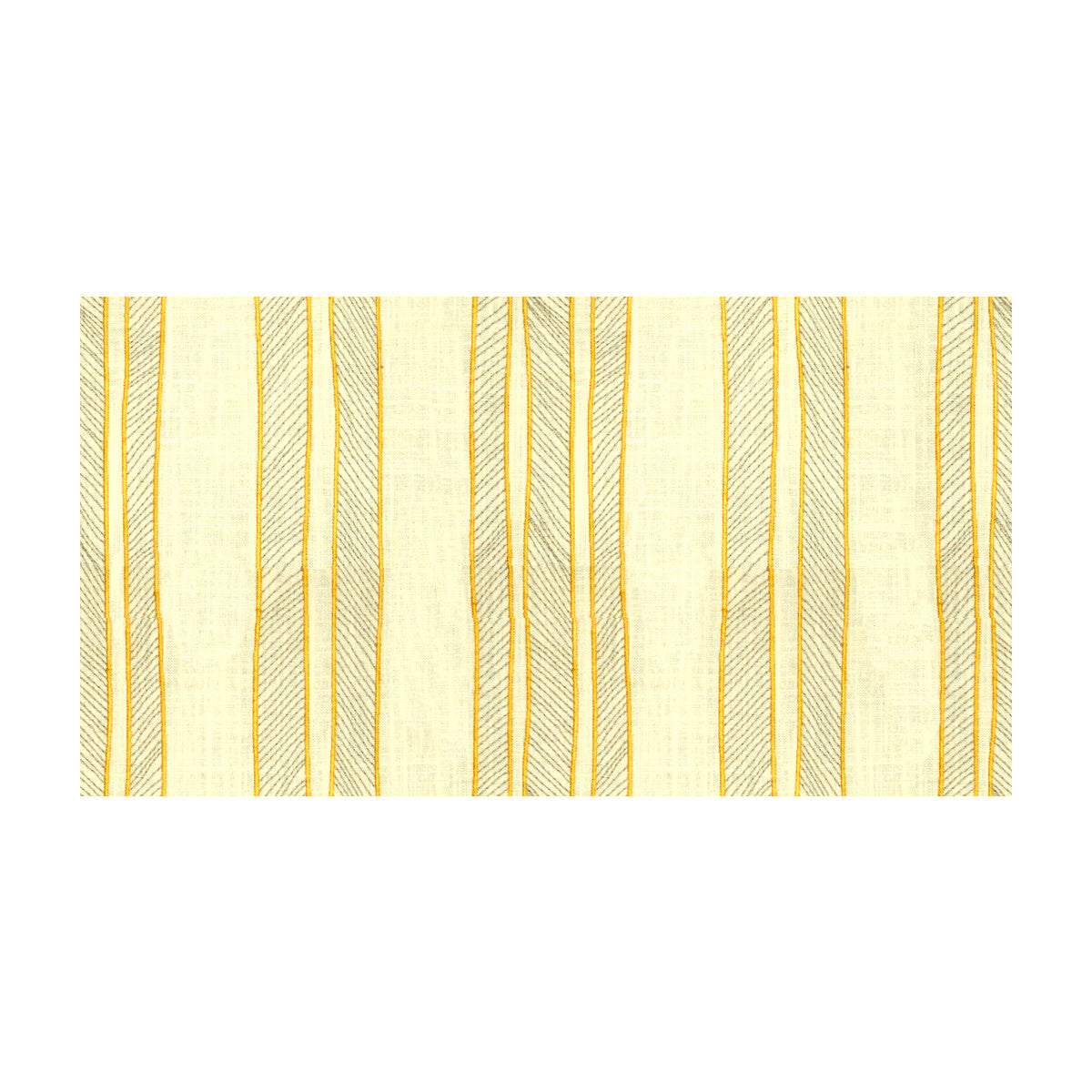 Cords fabric in sunshine color - pattern PF50387.3.0 - by Baker Lifestyle in the Waterside collection