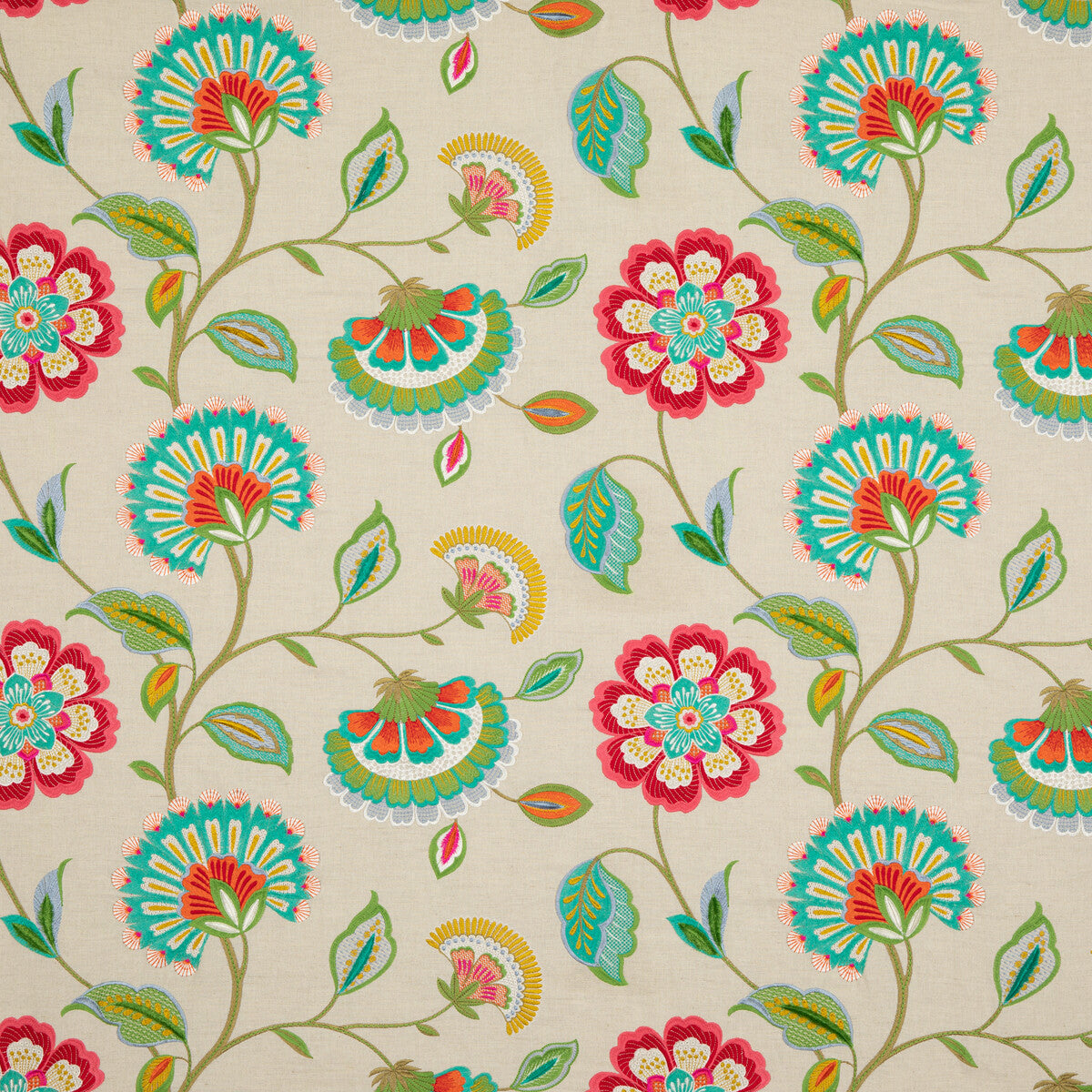 Scentsational fabric in multi color - pattern PF50463.1.0 - by Baker Lifestyle in the Fiesta collection