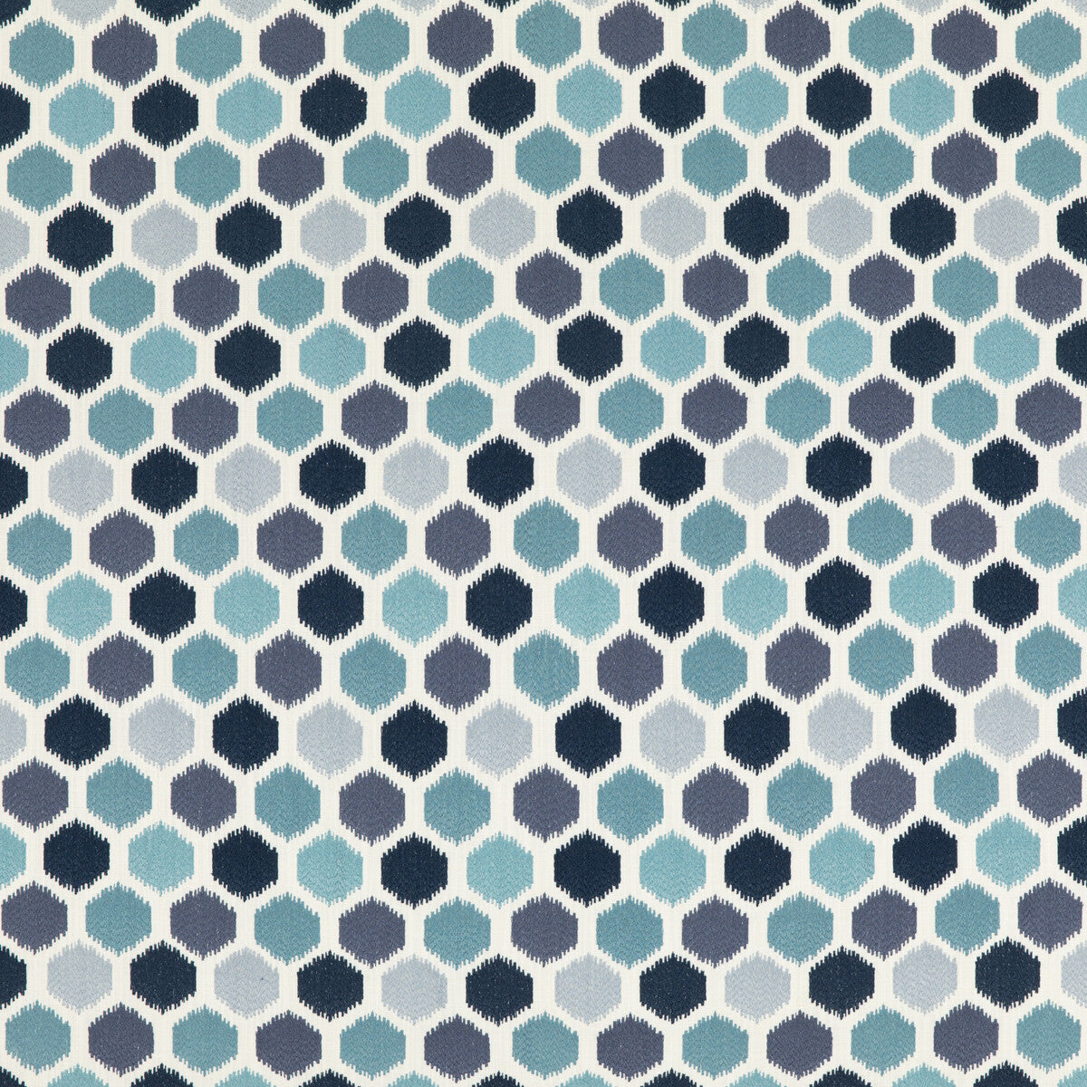 Pinata fabric in indigo color - pattern PF50470.2.0 - by Baker Lifestyle in the Fiesta collection