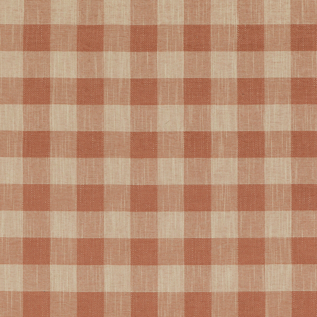 Block Check fabric in spice color - pattern PF50490.330.0 - by Baker Lifestyle in the Block Weaves collection