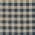 Block Check fabric in indigo color - pattern PF50490.680.0 - by Baker Lifestyle in the Block Weaves collection