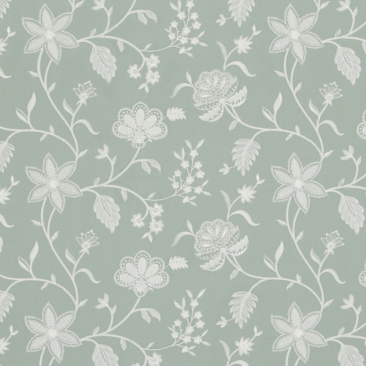 Petherton fabric in aqua color - pattern PF50504.725.0 - by Baker Lifestyle in the Bridport collection