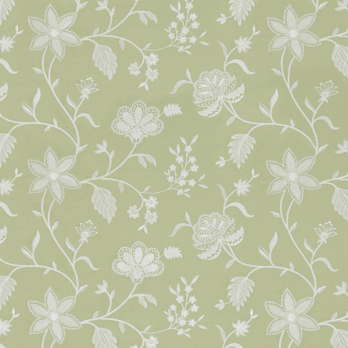 Petherton fabric in green color - pattern PF50504.735.0 - by Baker Lifestyle in the Bridport collection