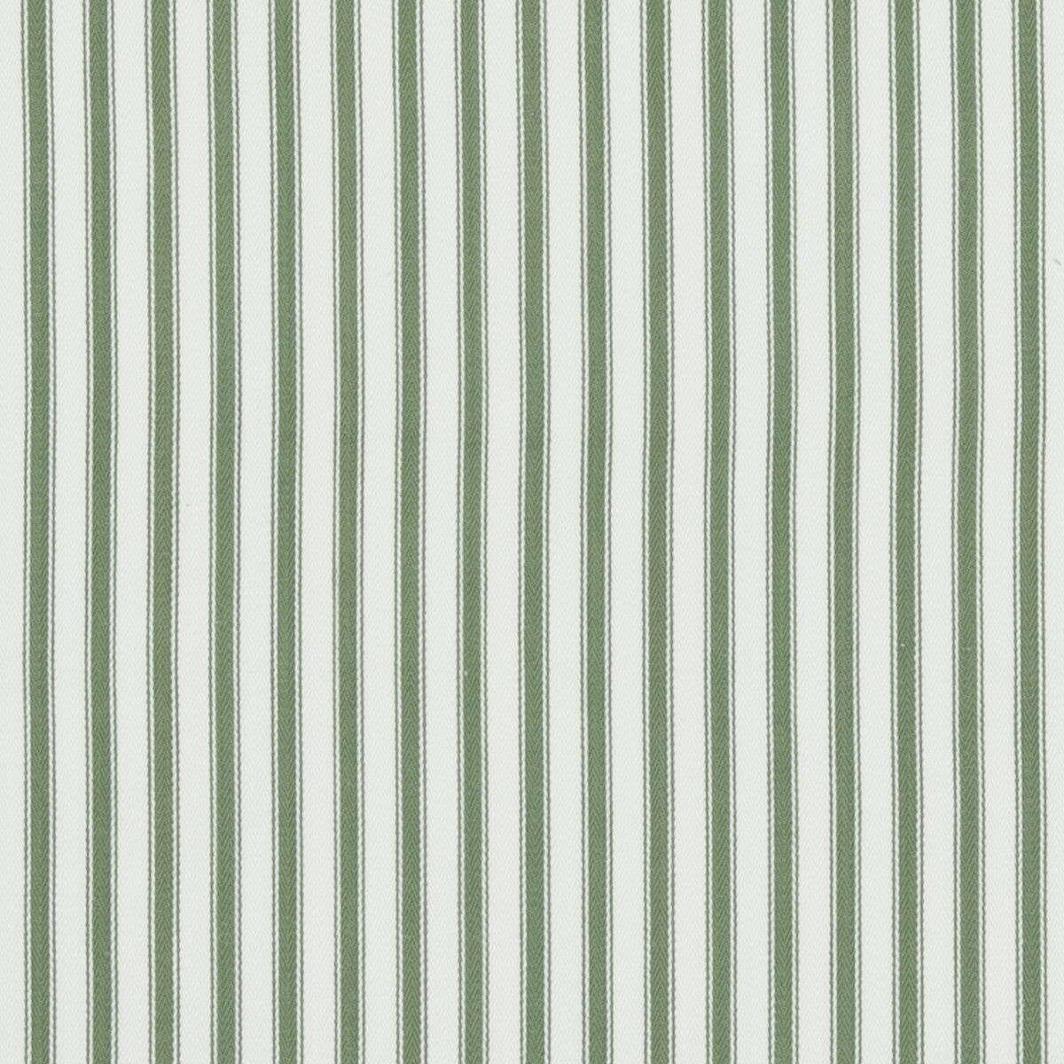 Sherborne Ticking fabric in green color - pattern PF50505.735.0 - by Baker Lifestyle in the Bridport collection