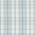 Purbeck Check fabric in aqua color - pattern PF50508.2.0 - by Baker Lifestyle in the Bridport collection