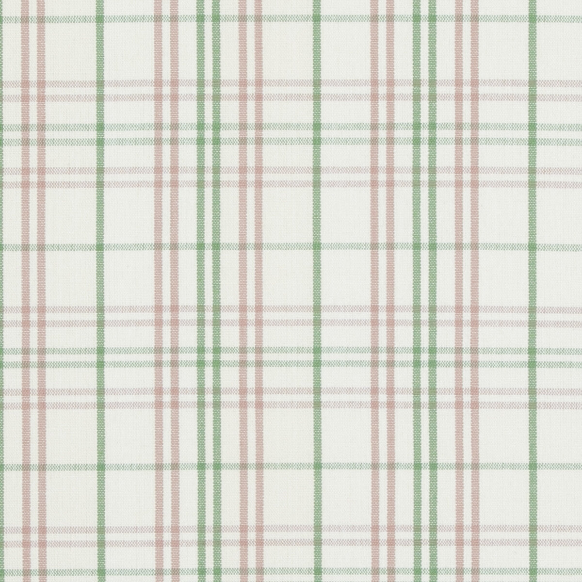 Purbeck Check fabric in pink/green color - pattern PF50508.3.0 - by Baker Lifestyle in the Bridport collection