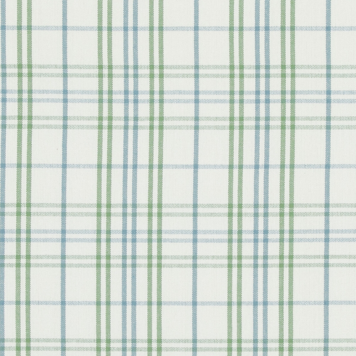 Purbeck Check fabric in green/aqua color - pattern PF50508.5.0 - by Baker Lifestyle in the Bridport collection