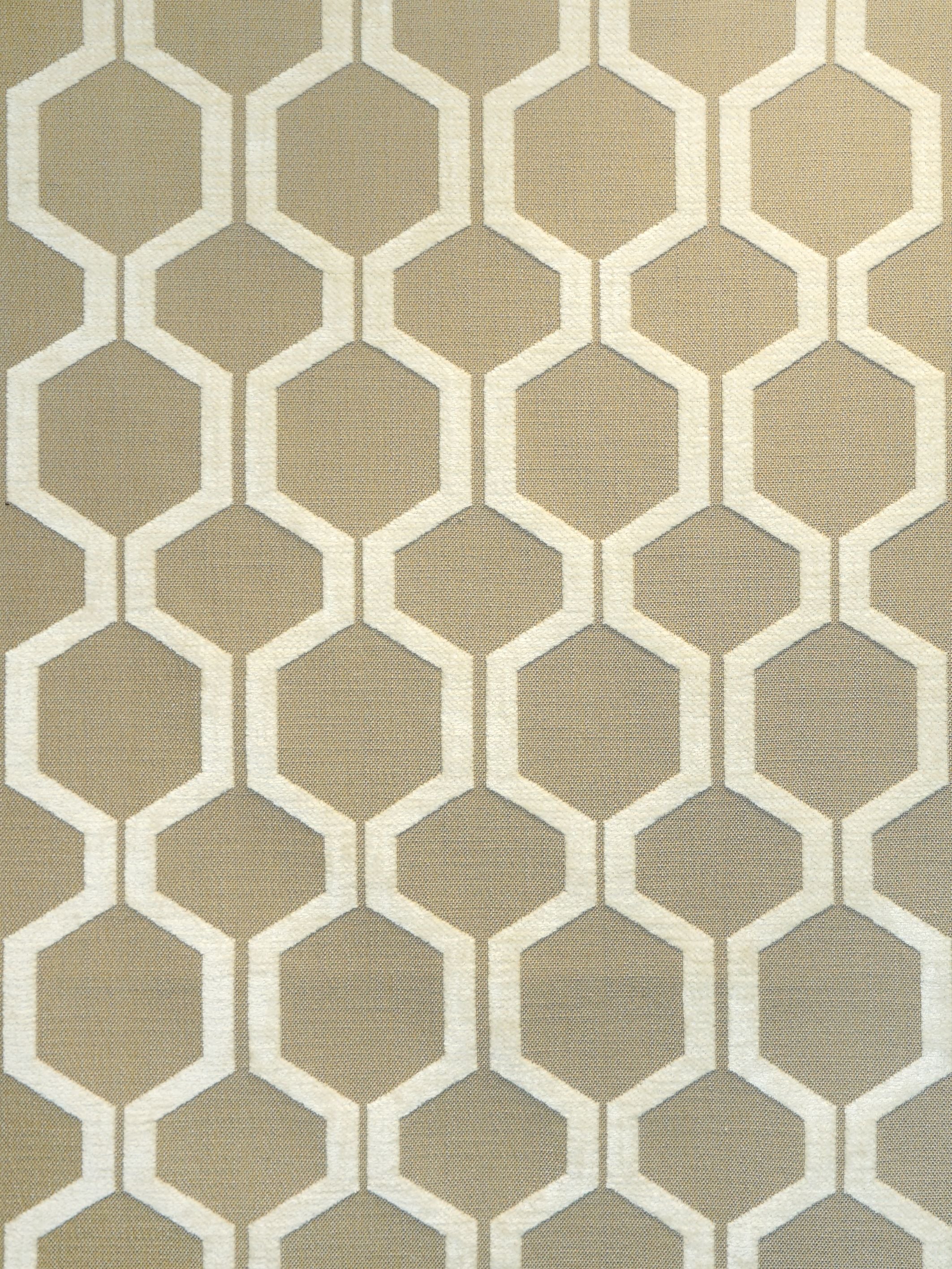 Hex fabric in cremini color - pattern number PN 9350P477 - by Scalamandre in the Old World Weavers collection