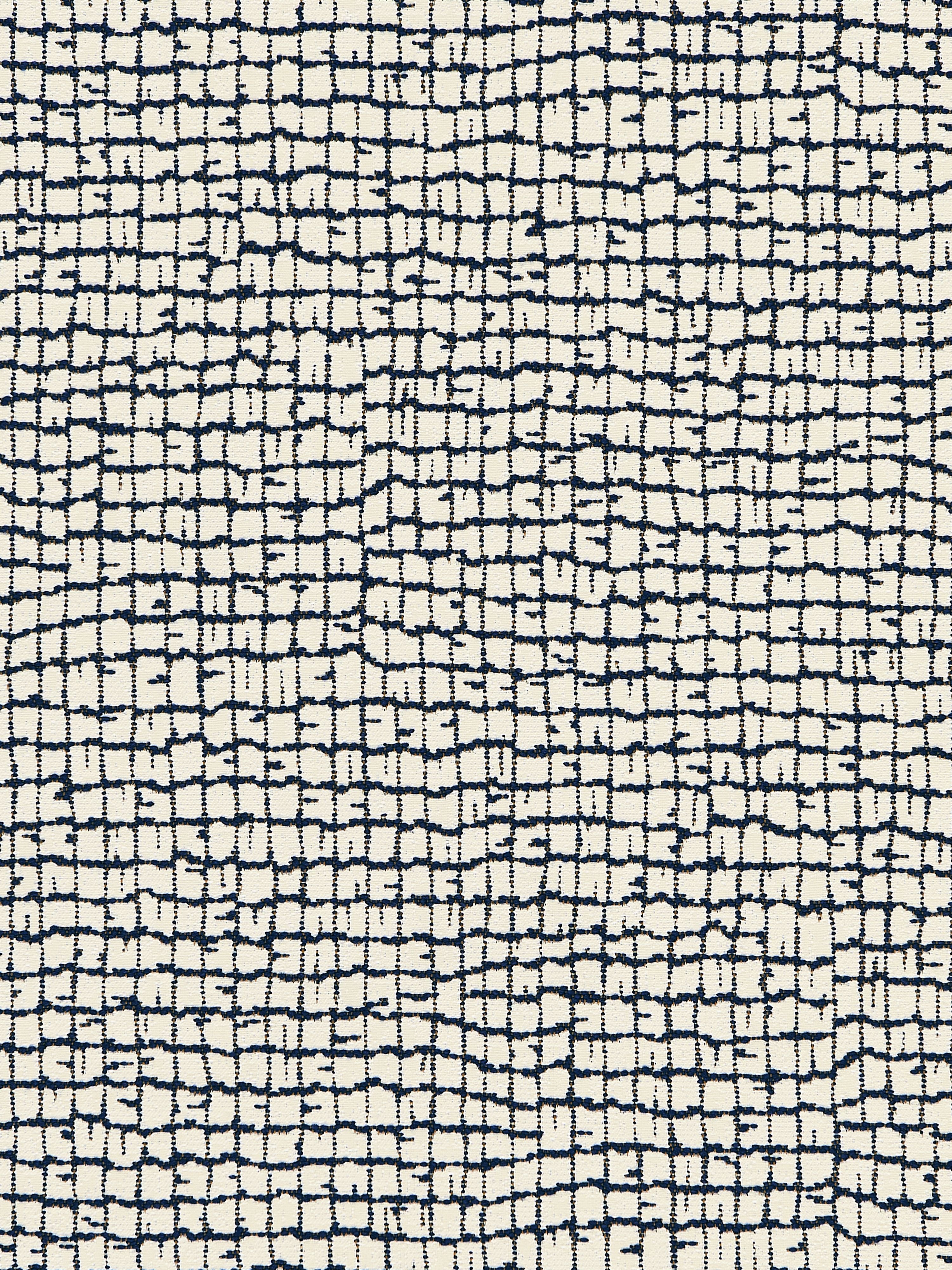 Troya Beach fabric in navy color - pattern number PO 0004TROY - by Scalamandre in the Old World Weavers collection