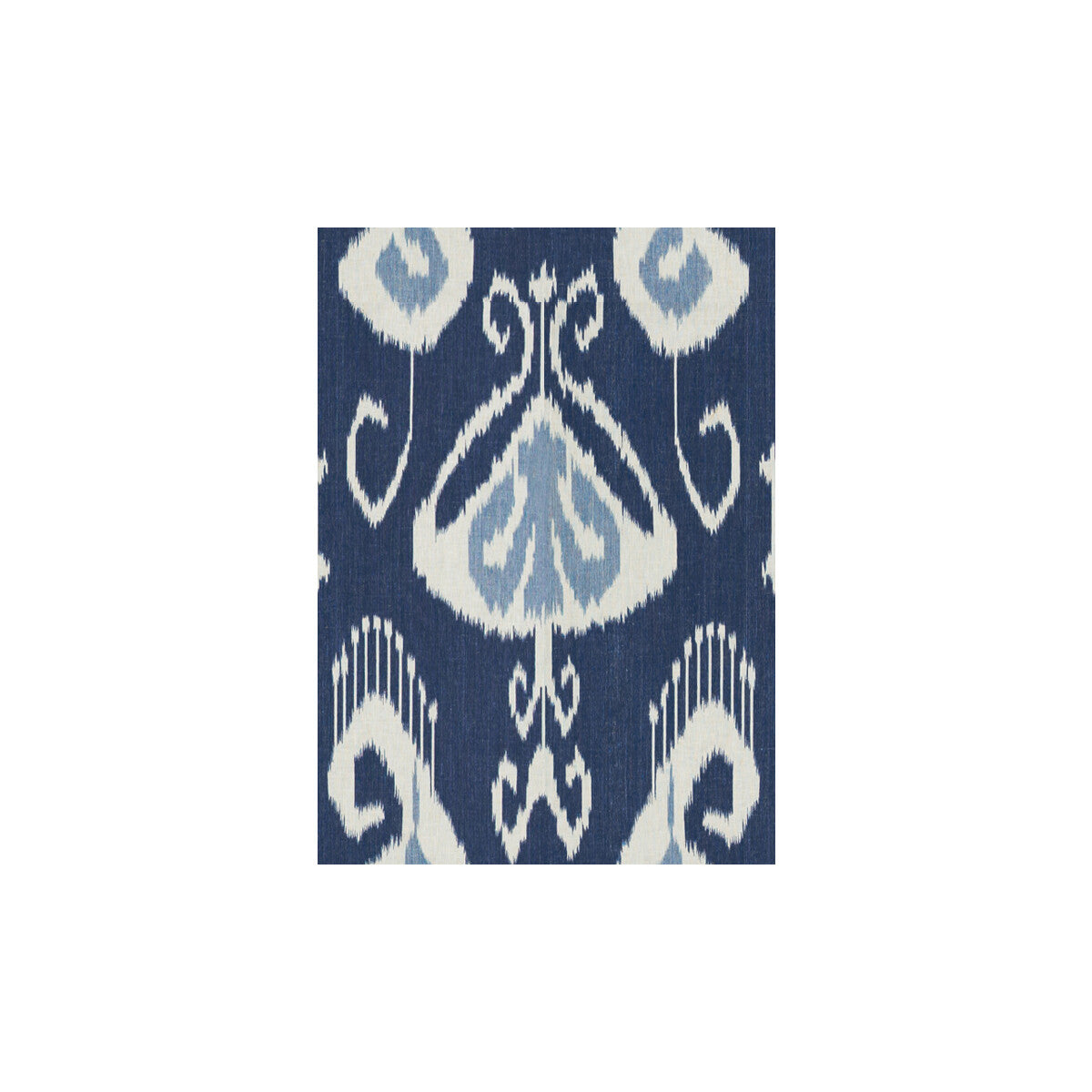 Bansuri fabric in indigo color - pattern PP50319.1.0 - by Baker Lifestyle in the The Echo Design collection