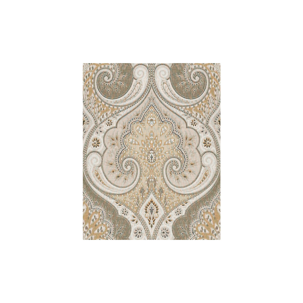 Latika fabric in stone/oatmeal color - pattern PP50321.4.0 - by Baker Lifestyle in the The Echo Design collection