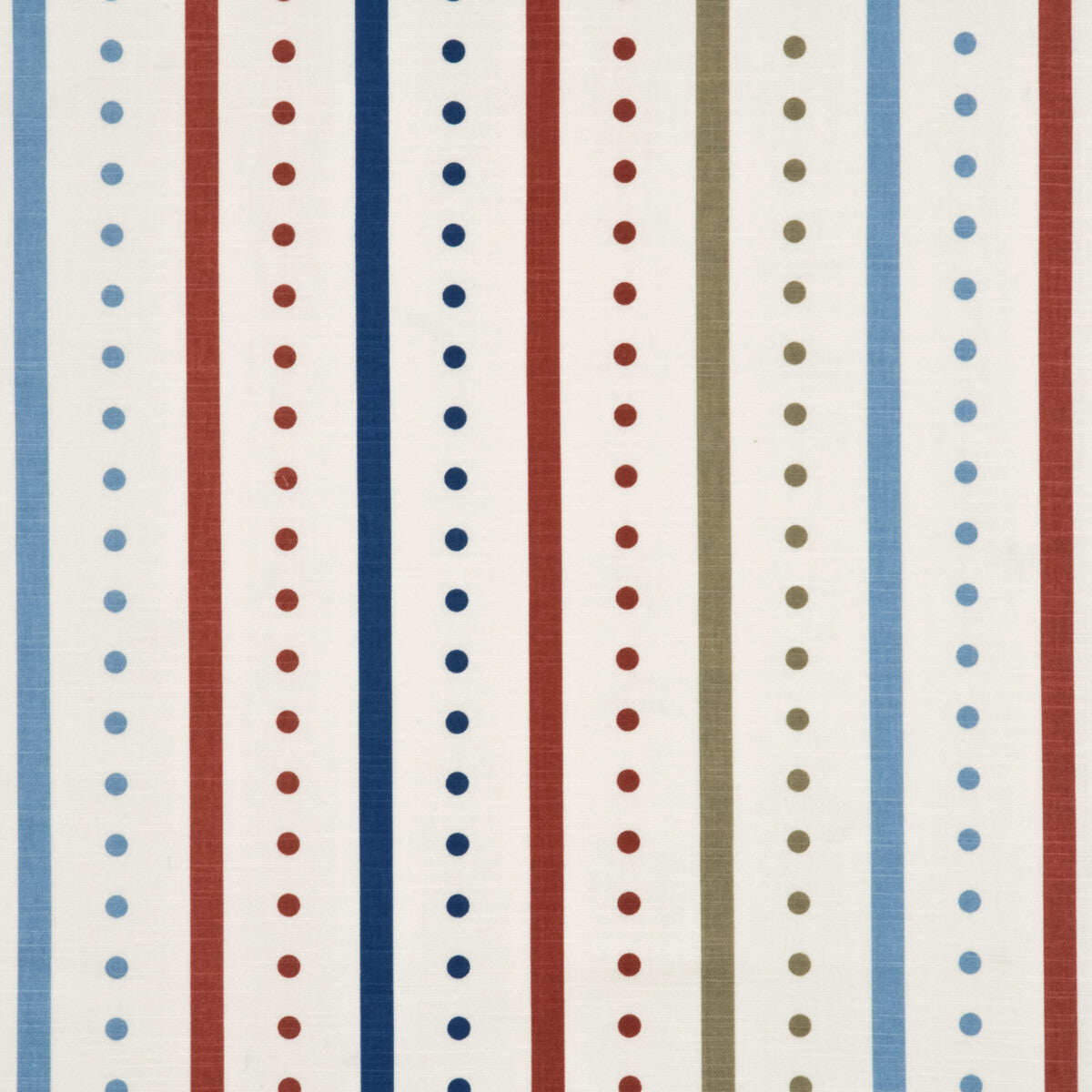 Opera Stripe fabric in red/blue color - pattern PP50344.4.0 - by Baker Lifestyle in the Opera Garden collection