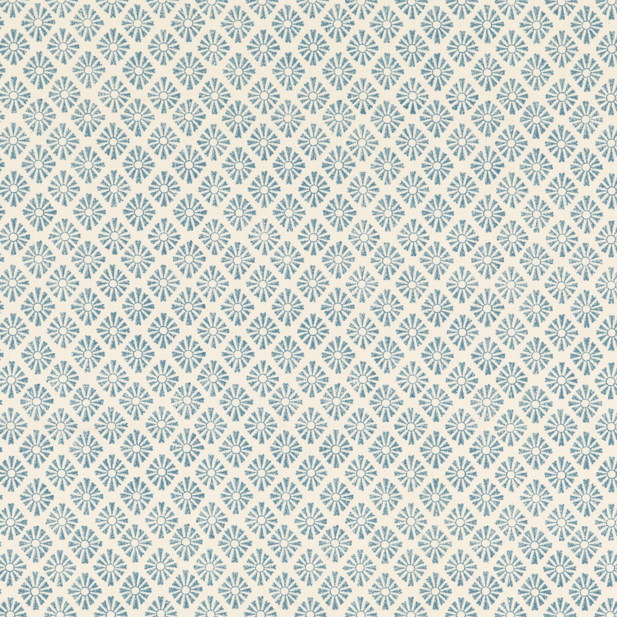 Sunburst fabric in denim color - pattern PP50476.3.0 - by Baker Lifestyle in the Fiesta collection