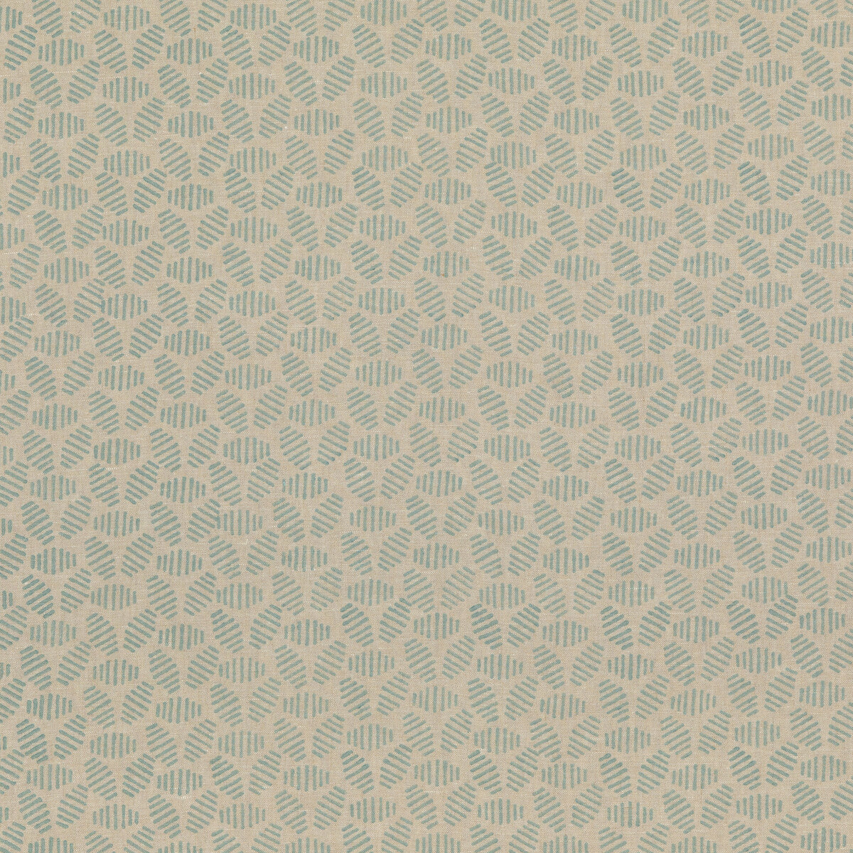 Bumble Bee fabric in aqua color - pattern PP50482.3.0 - by Baker Lifestyle in the Block Party collection