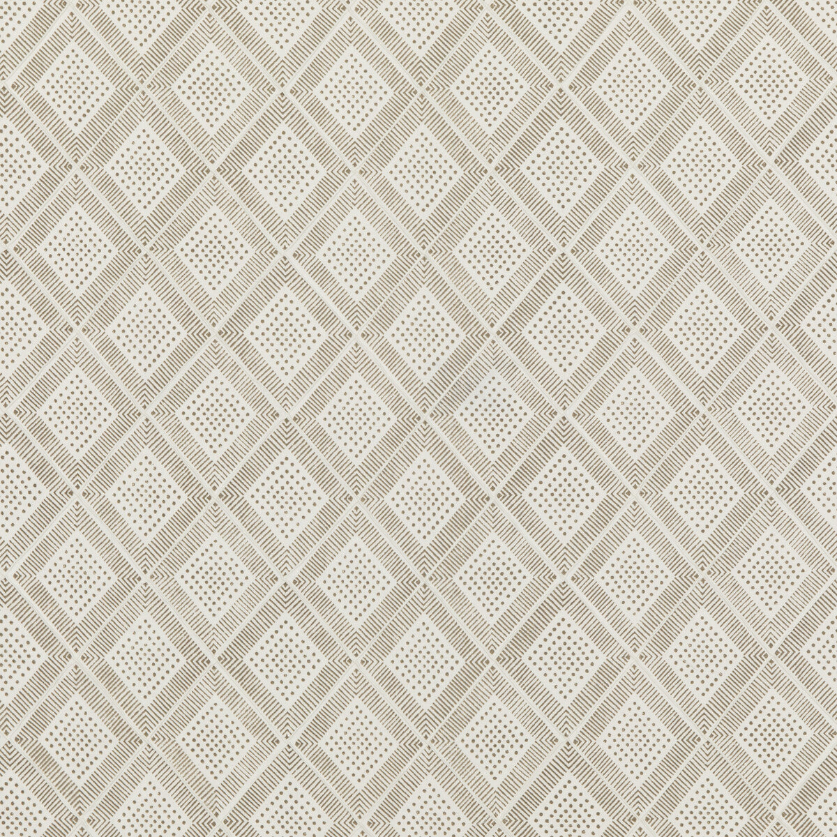 Block Trellis fabric in stone color - pattern PP50484.4.0 - by Baker Lifestyle in the Block Party collection