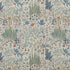Bridport fabric in blue/red color - pattern PP50500.1.0 - by Baker Lifestyle in the Bridport collection