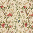 Peony & Blossom fabric in sage/beige color - pattern R1368.2.0 - by G P & J Baker in the Perandor collection